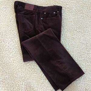 Black 1826 Brown (Lord & Taylor brand) - Men's corduroy pants